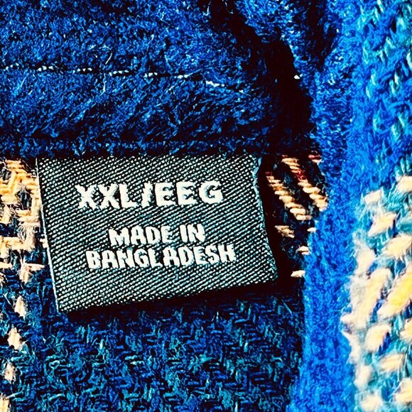 Orvis Big Bear Flannel Button Front Shirt Size XXL Heavyweight Double Brushed - Picture 8 of 13